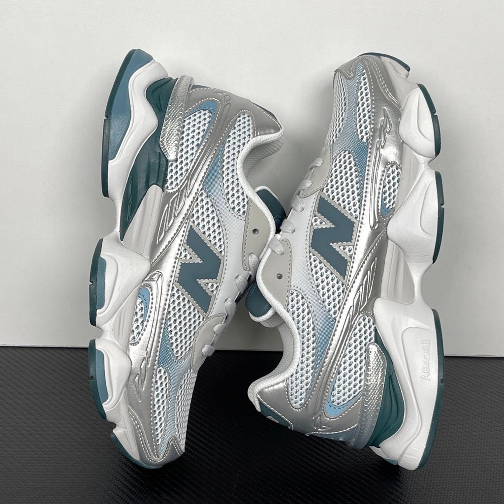 New Balance 9060 U90606BA Medusa Green Silver Metallic White Unisex Sneakers