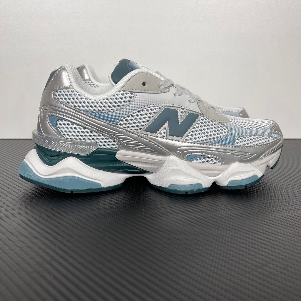 New Balance 9060 U90606BA Medusa Green Silver Metallic White Unisex Sneakers