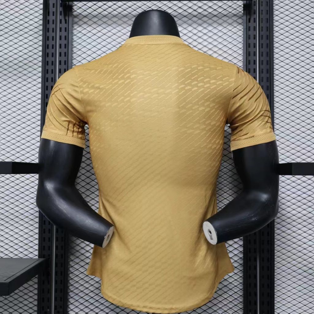Real Madrid special edition gold player version jersey football shirt soccer top sizes S-3XL