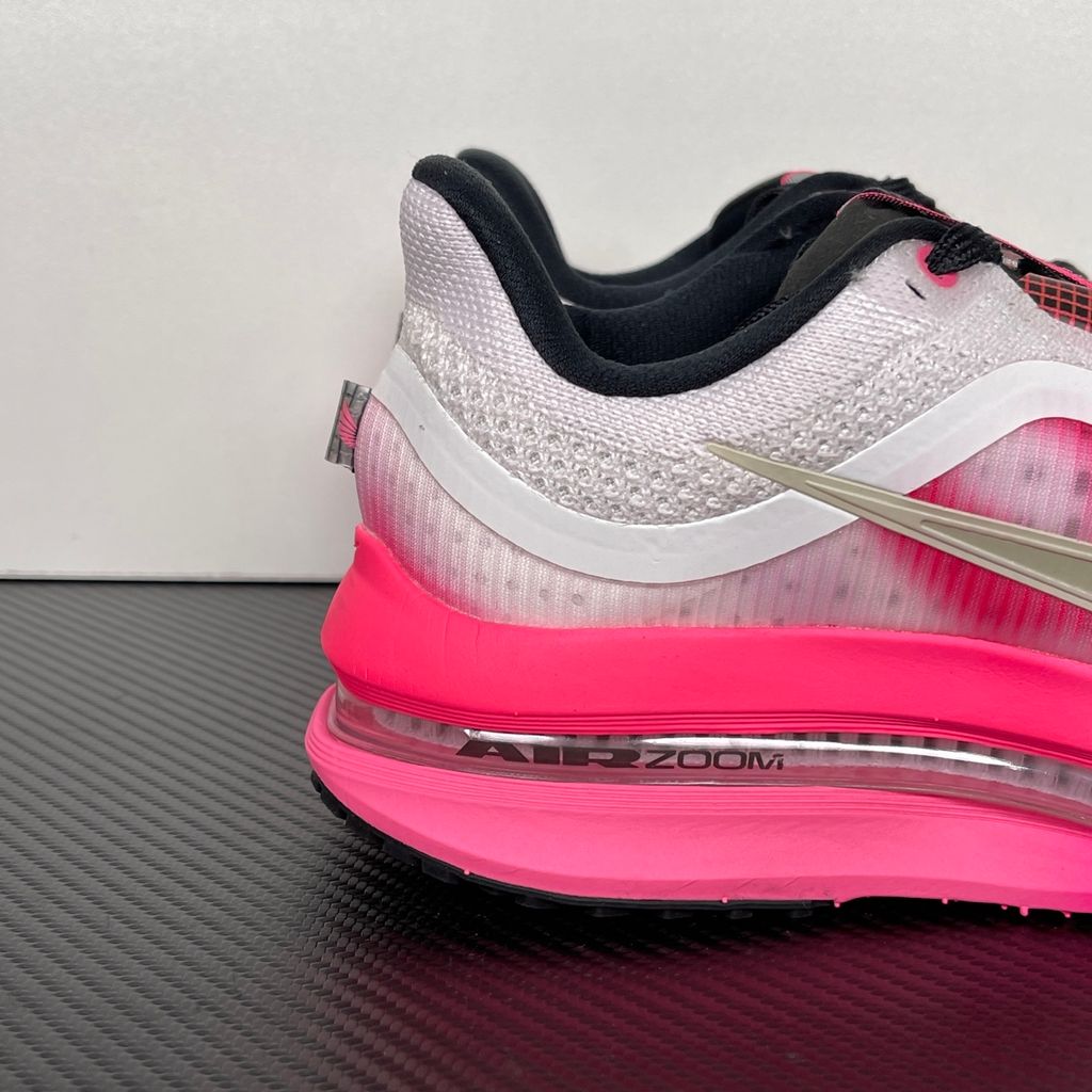 Nike Pegasus Premium Women's Road Running Shoes IR1811-664 Pearl Pink Pink Glow Hyper Pink Summit White with Breathable Circular Knit Upper, ZoomX Foam, Full-Length Sculpted Air Zoom Unit, ReactX Cushioning and High-Abrasion Waffle Rubber Outsole