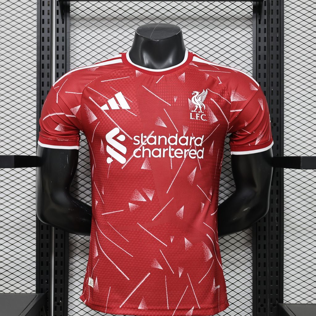 Liverpool 2026 27 home player version jersey football shirt soccer top athletic style sizes S-4XL
