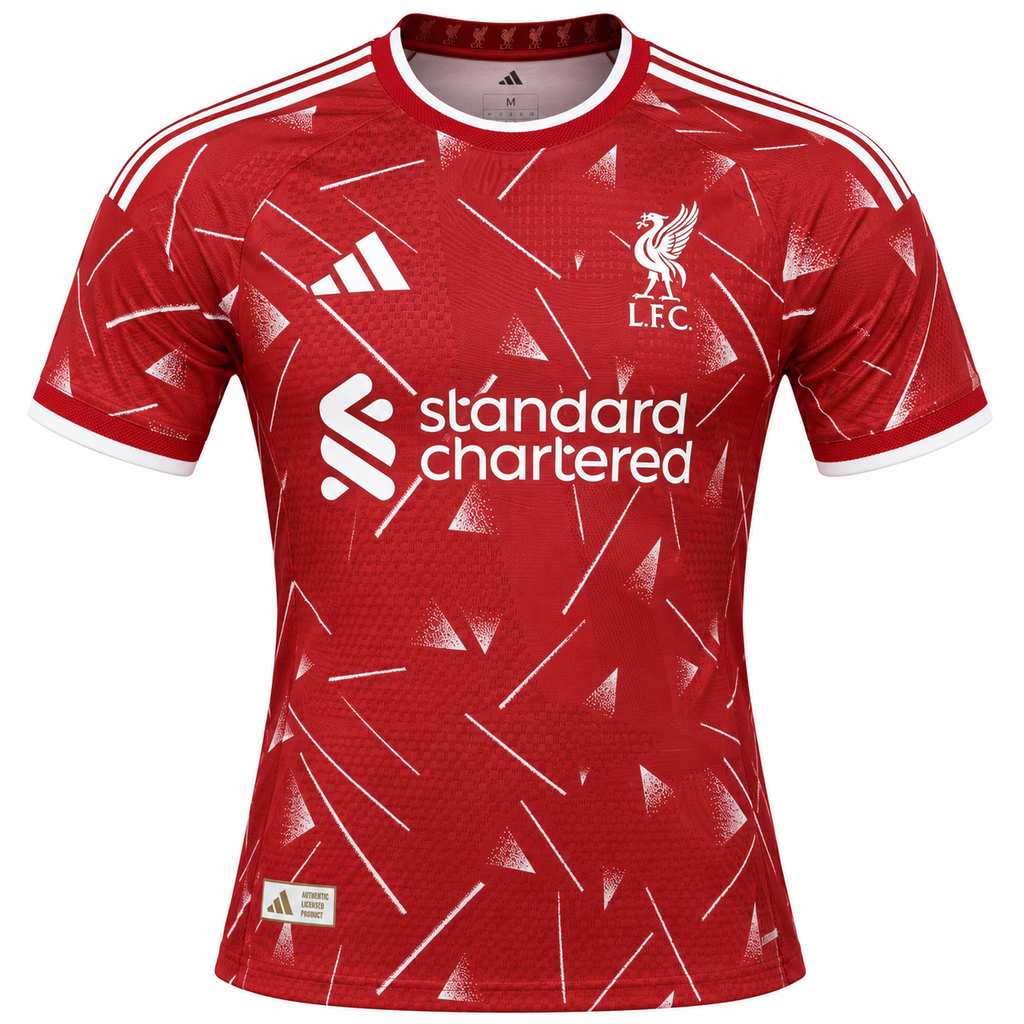 Liverpool 2026 27 home player version jersey football shirt soccer top athletic style sizes S-4XL