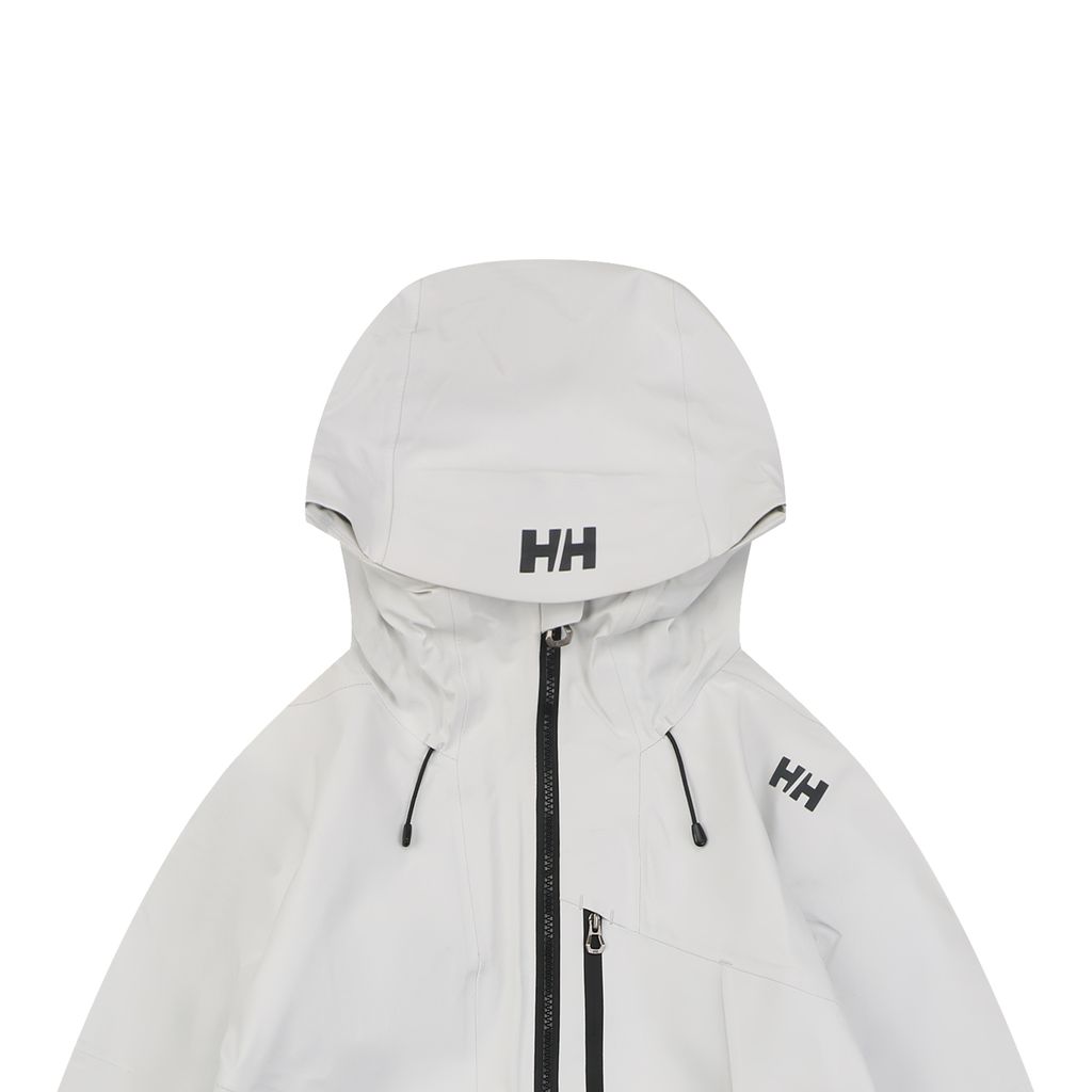 Helly Hansen ODIN side zip hooded softshell jacket four way stretch grid fleece lining articulated sleeves outdoor shell sizes S-3XL