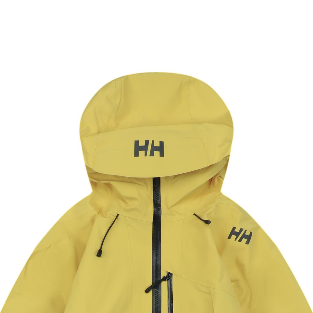 Helly Hansen ODIN side zip hooded softshell jacket four way stretch grid fleece lining articulated sleeves outdoor shell sizes S-3XL