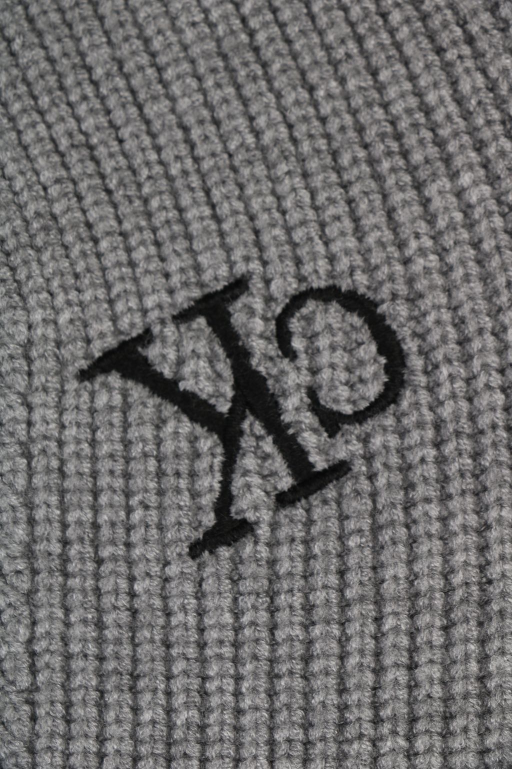 Calvin Klein CK small logo high collar knit jacket grey blended knit relaxed fit seamless computerized knitting outerwear sizes S-XL