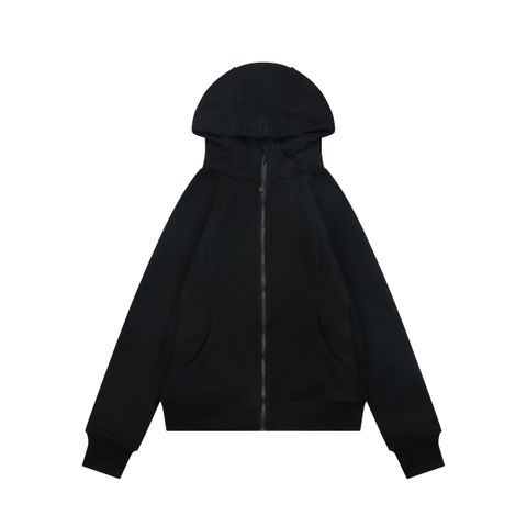 Scuba fitted yoga hooded jacket black standard label brushed cotton blend full zip activewear contoured waist ribbed side panels thumbholes sizes 4-10