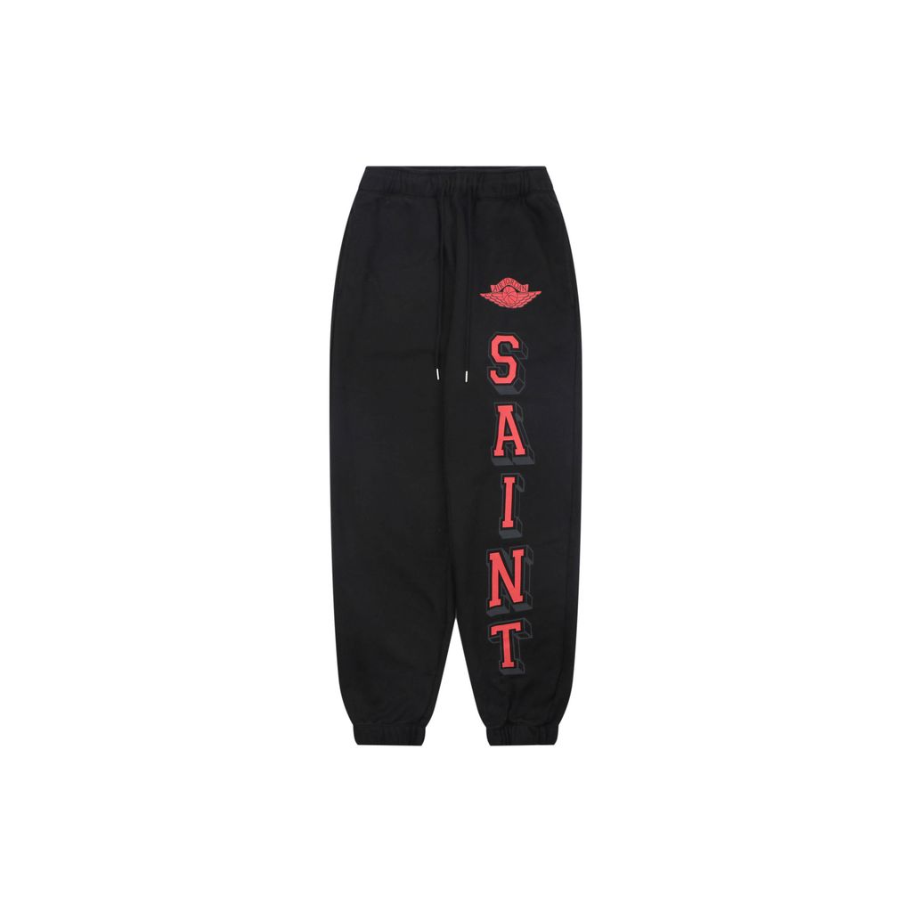 Saint Michael Jordan Wings Jumpman graphic pants moisture wicking breathable streetwear trousers protected print custom details sizes S-XL