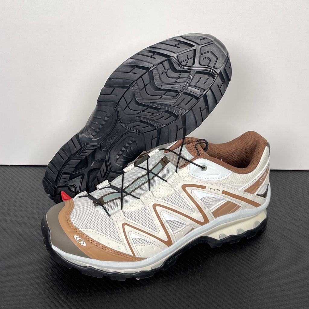 Salomon XT-Quest L45484600 Vanilla Ice Burro Ice Flow Unisex Outdoor Sneakers