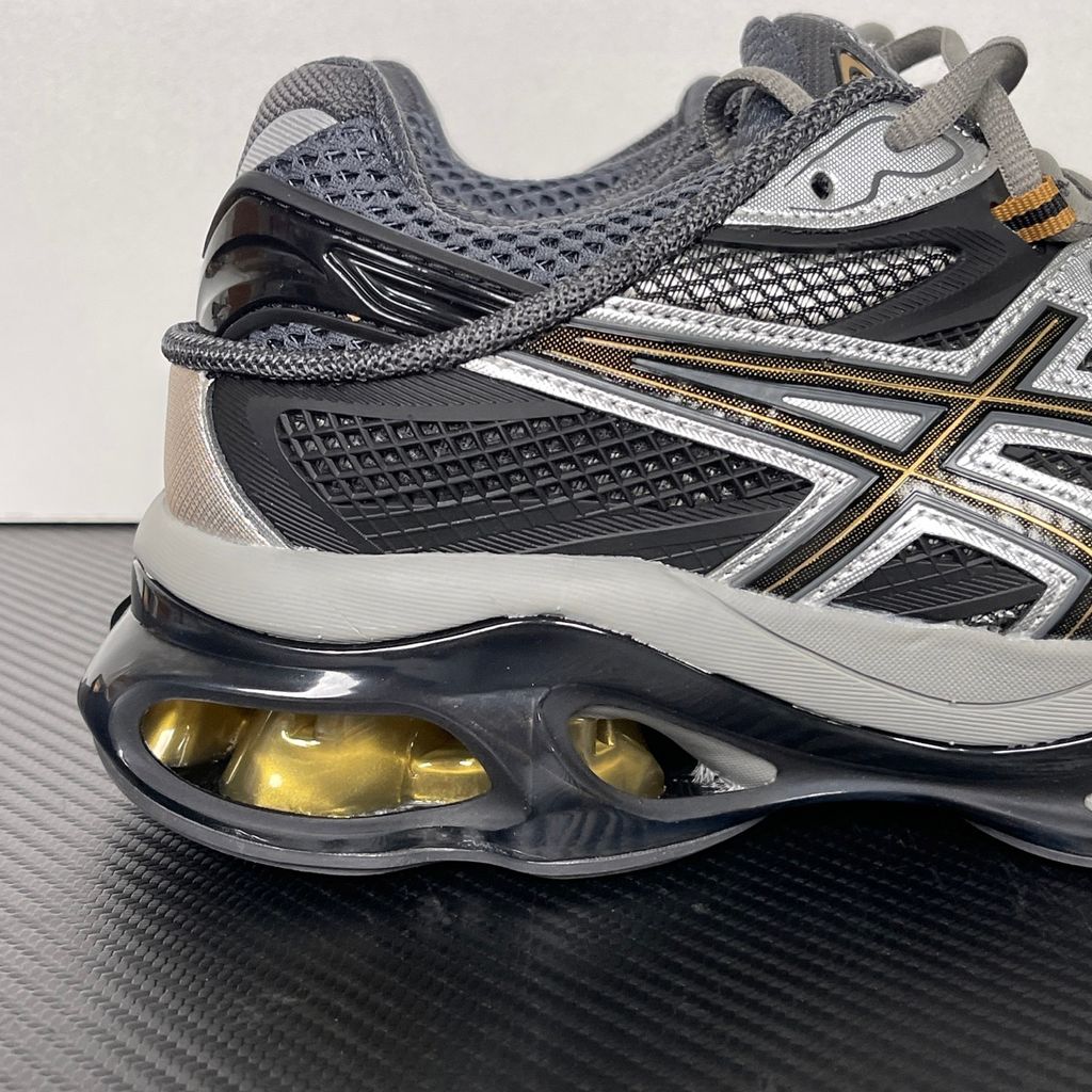 ASICS GEL-KINETIC 2.0 1203A678-023 Clay Grey Black Gold Y3K Sneakers
