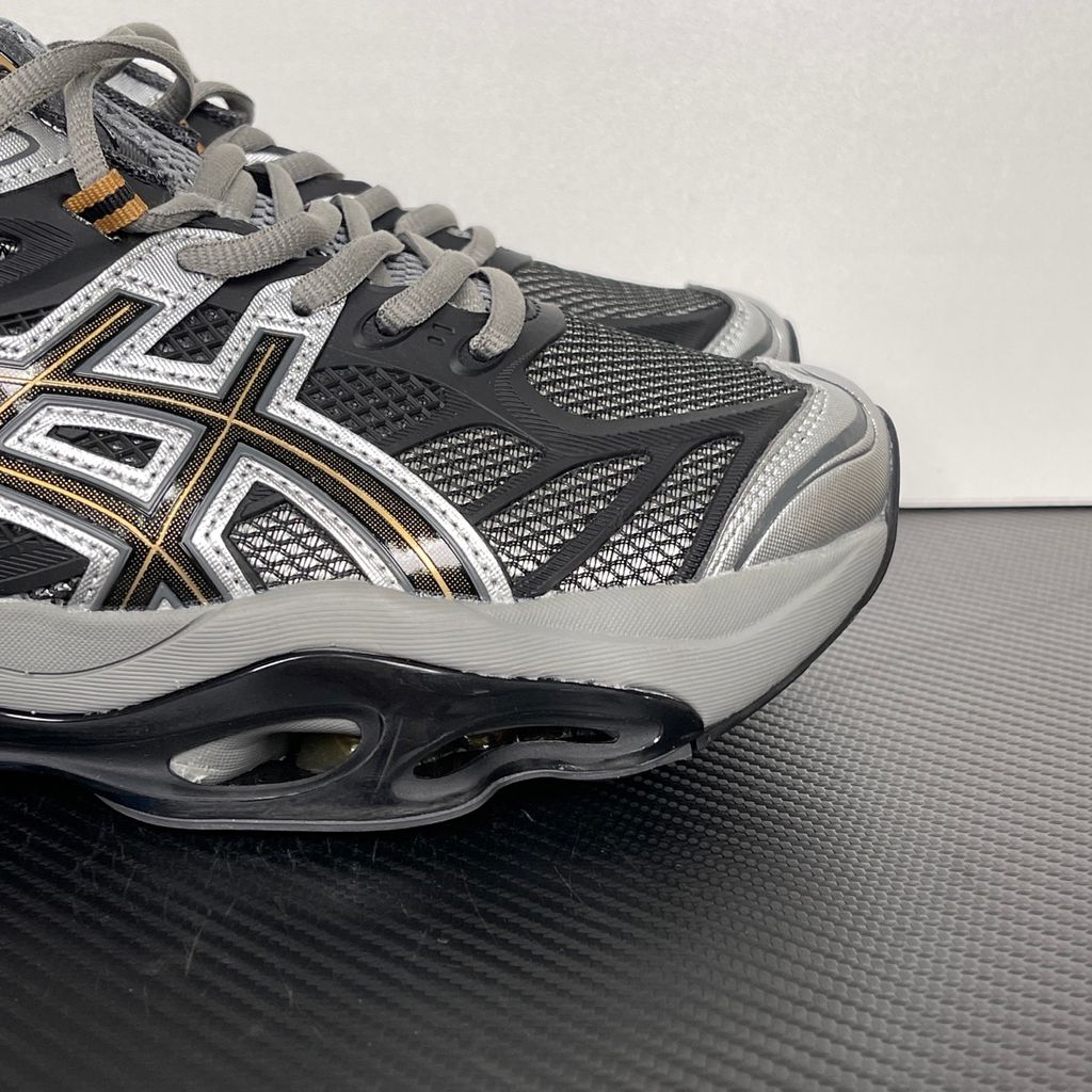 ASICS GEL-KINETIC 2.0 1203A678-023 Clay Grey Black Gold Y3K Sneakers