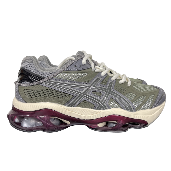 ASICS GEL-KINETIC 2.0 1203A678-300 Lichen Green Beniimo Purple Sneakers