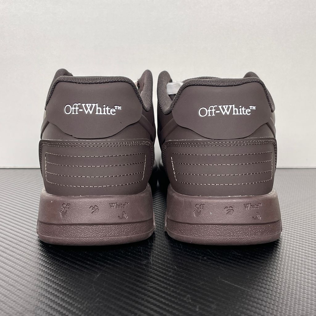 Off-White Out Of Office OMIA189S26MAT0016G20 Brown Men's Sneakers