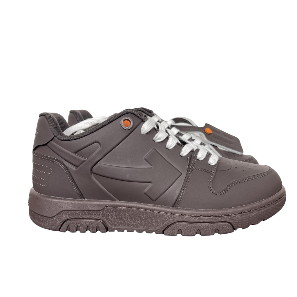 Off-White Out Of Office OMIA189S26MAT0016G20 Brown Men's Sneakers