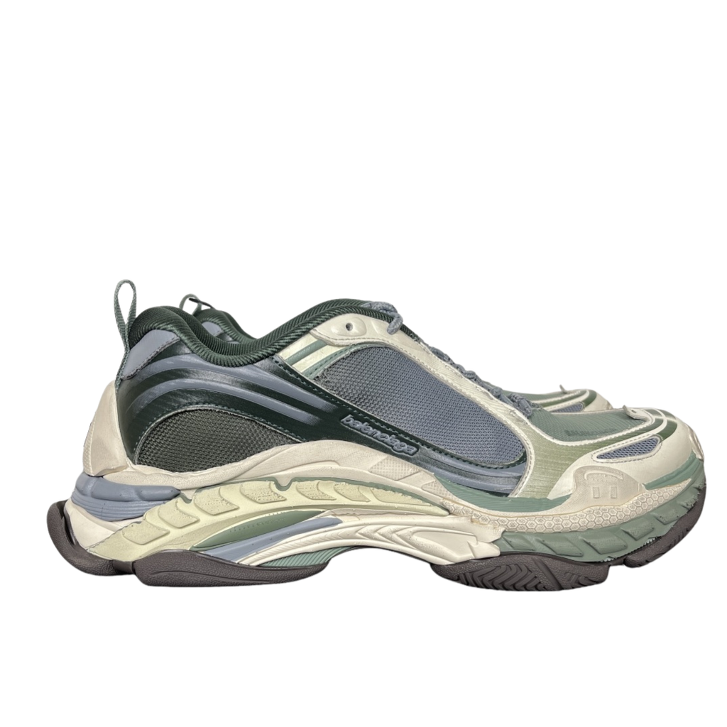Balenciaga Triple S.2 Gradient 865849WTR2G4491 Green Beige Grey Sneakers