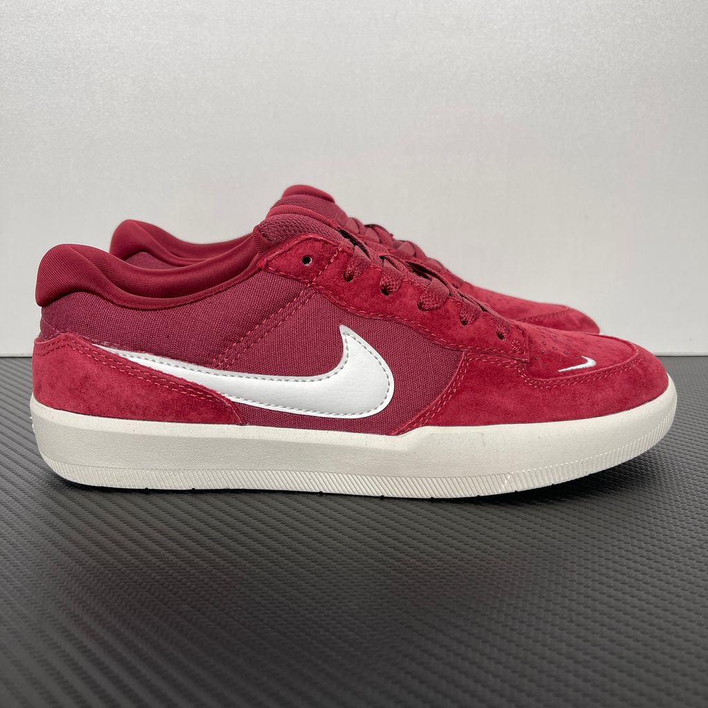 Nike SB Force 58 CZ2959-601 Burgundy White Skate Shoes