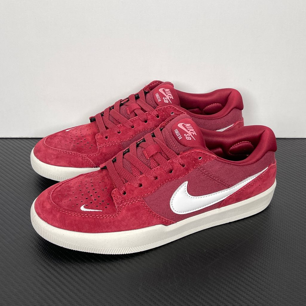 Nike SB Force 58 CZ2959-601 Burgundy White Skate Shoes