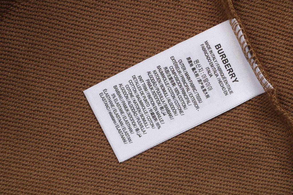 Burberry check Equestrian Knight embroidered crew neck sweatshirt 400g combed cotton dimensional embroidery double washed relaxed fit streetwear pullover sizes S-XL