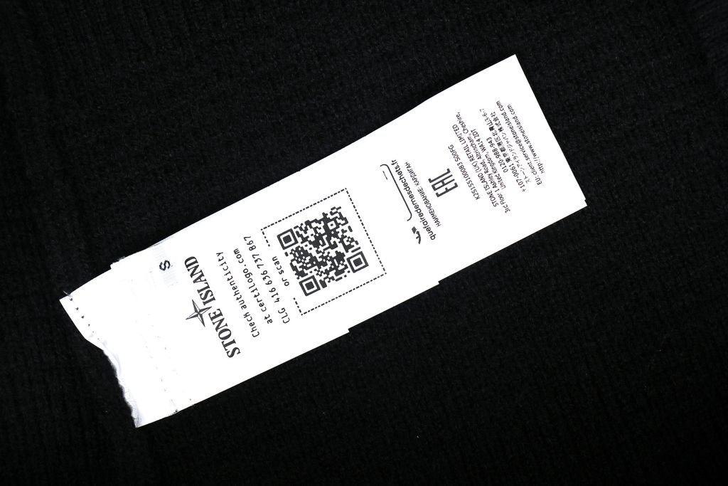 Stone Island Black Badge high neck fleece knit jacket custom Arctic fleece soft warm breathable stretch abrasion resistant winter outdoor outerwear sizes S-XL