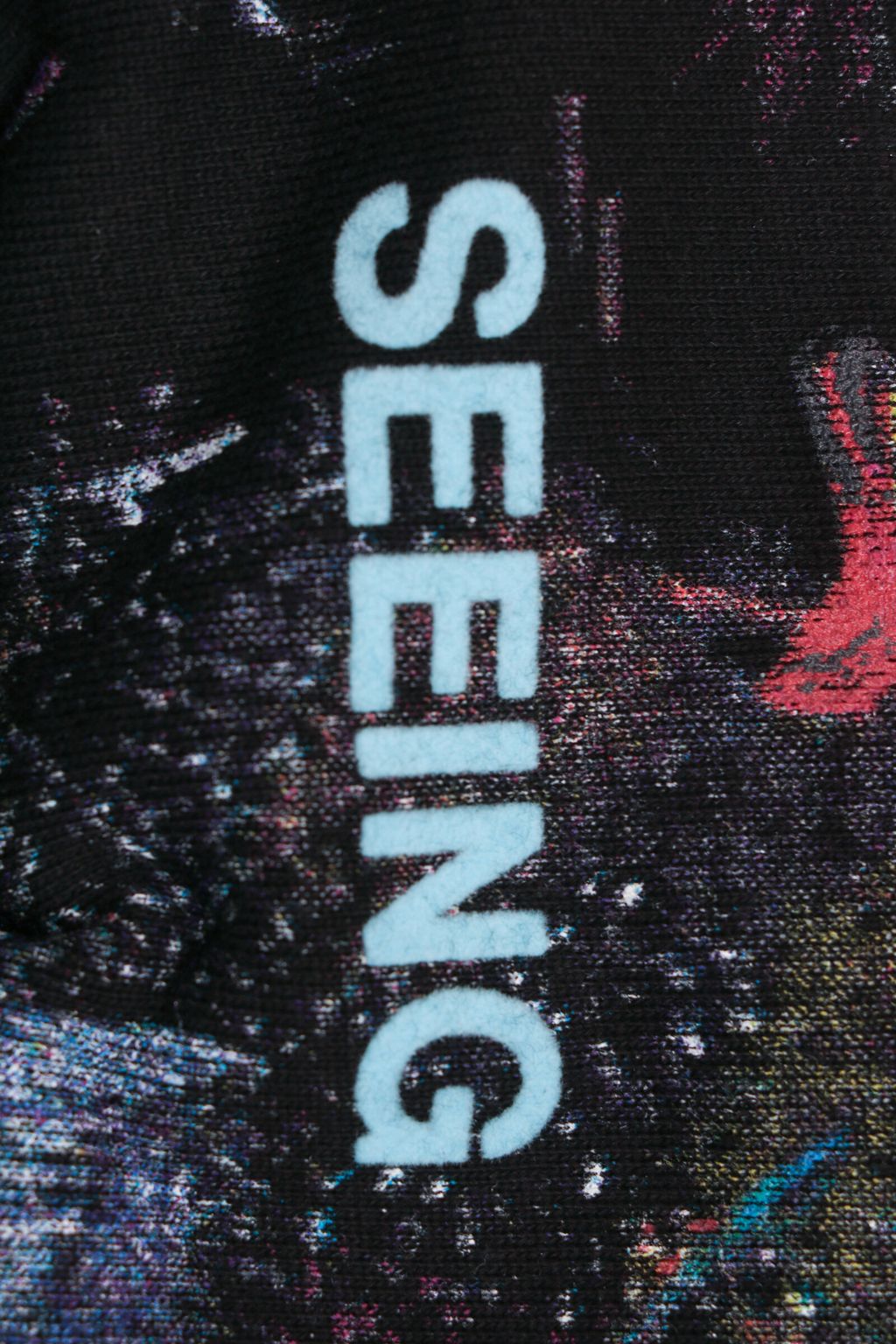 Off White starry fireworks splatter Arrow zip jacket 420g cotton French terry 8 screen layered print raised thick plate graphic washed streetwear outerwear sizes XS-L