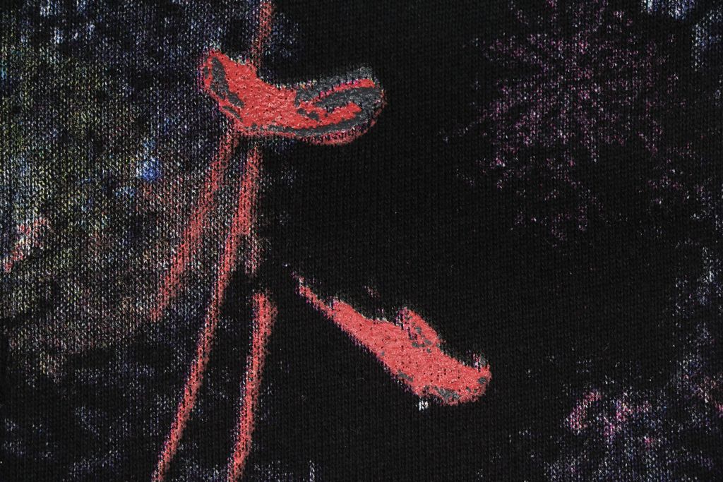 Off White starry fireworks splatter Arrow zip jacket 420g cotton French terry 8 screen layered print raised thick plate graphic washed streetwear outerwear sizes XS-L