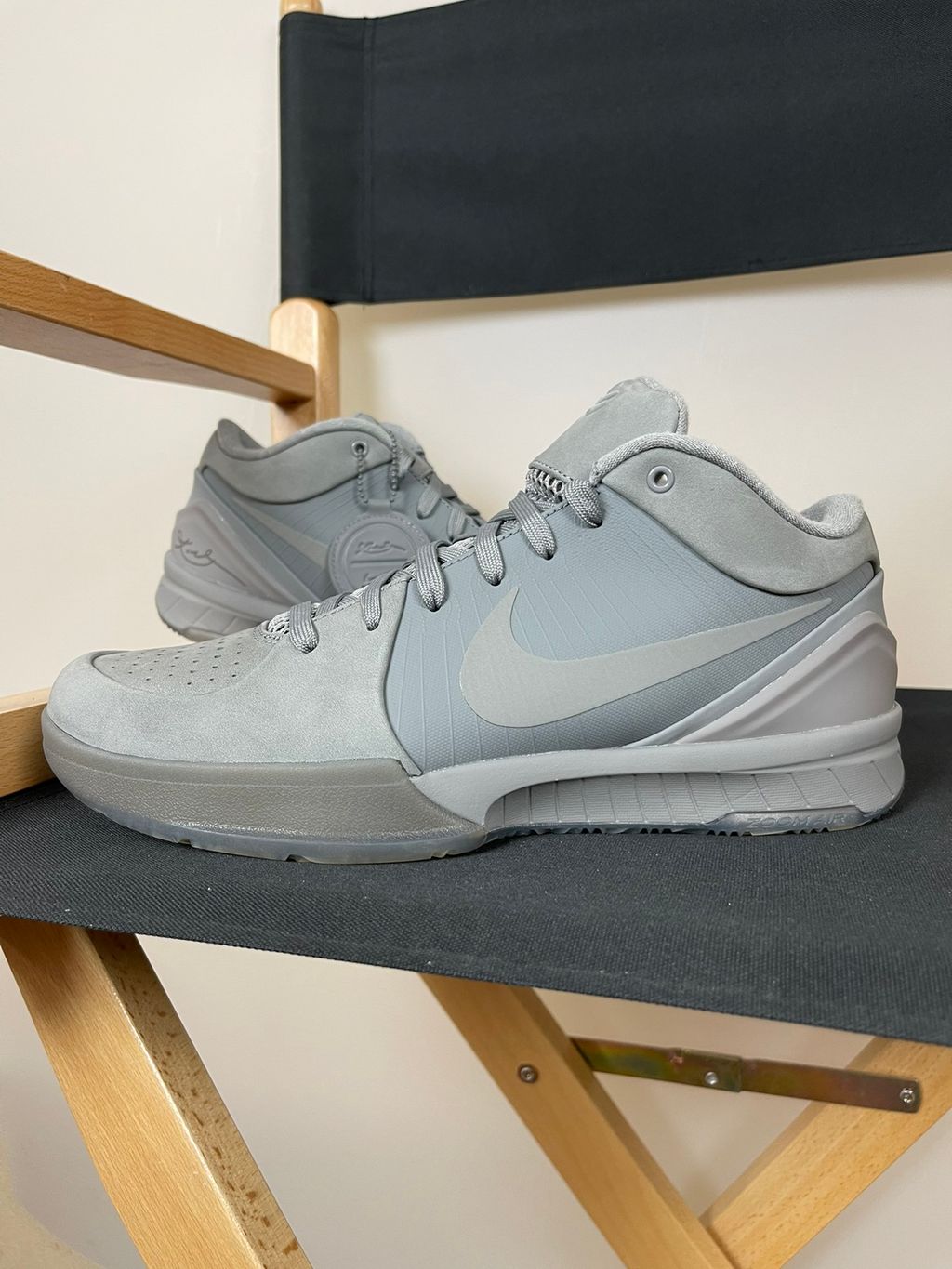 Nike Kobe 4 Fade to Black 869450-005 Dust Grey Shoes