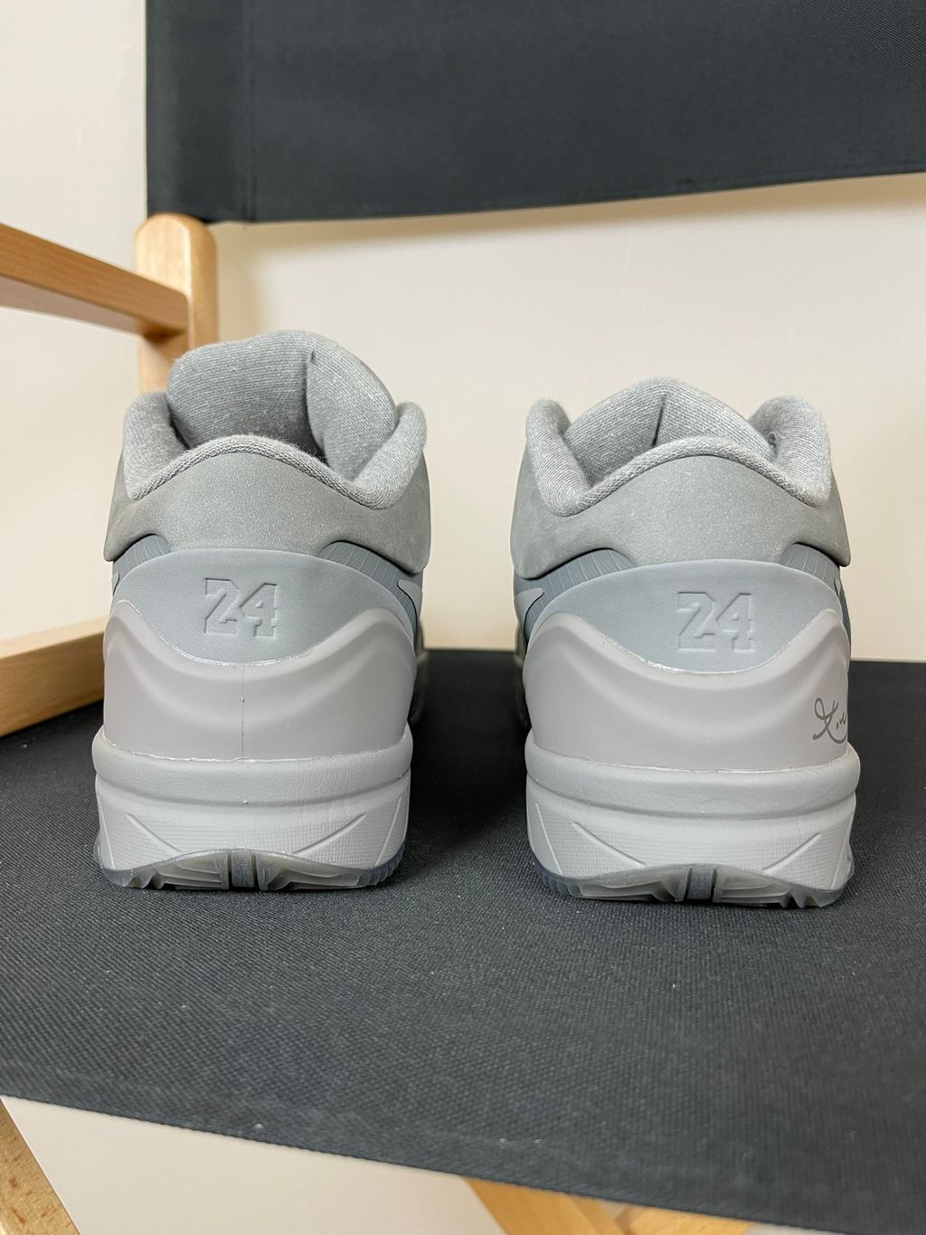 Nike Kobe 4 Fade to Black 869450-005 Dust Grey Shoes