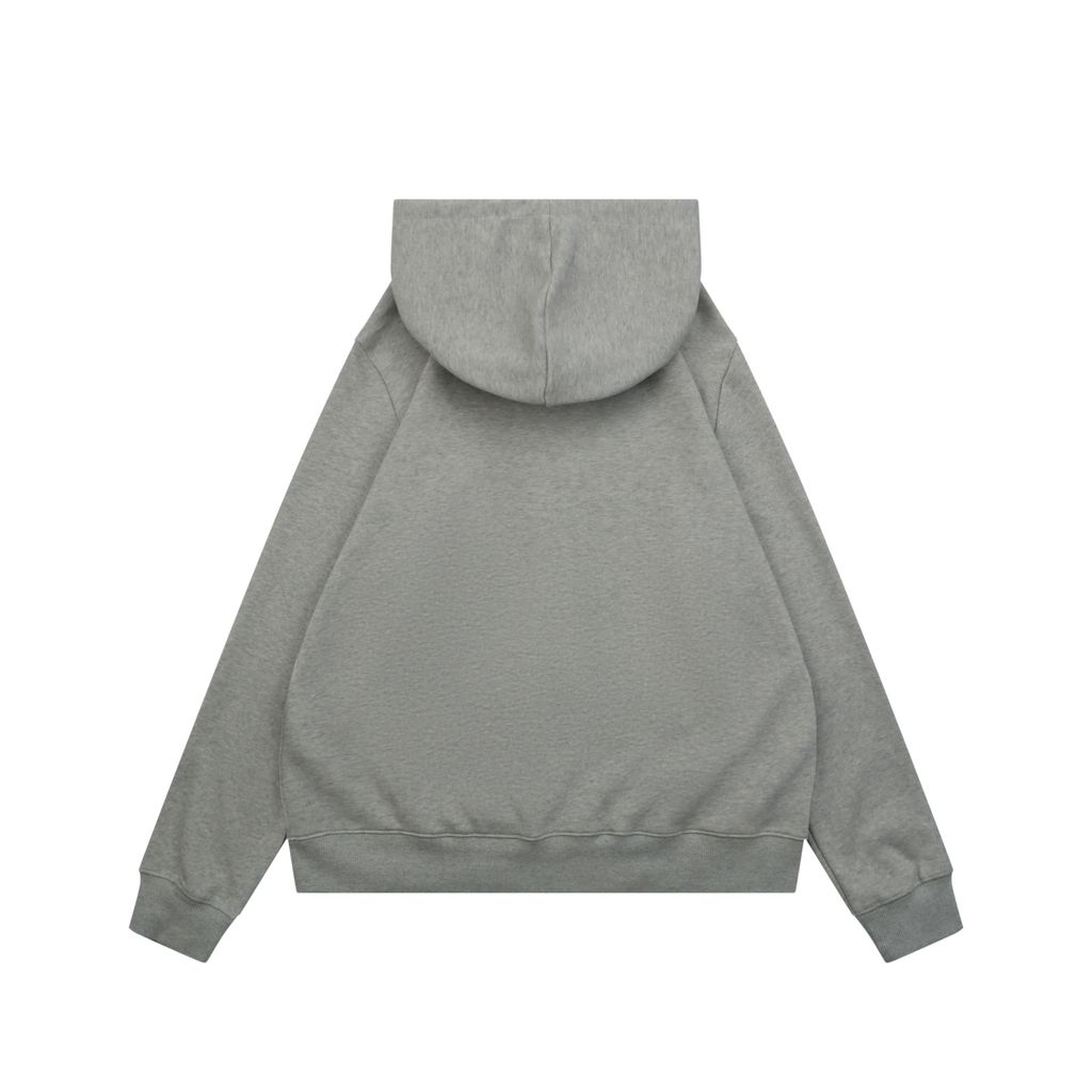 Burberry check flag print hooded jacket 400g double ply French terry digital direct print 32 count rib relaxed oversized hoodie streetwear sizes L-3XL