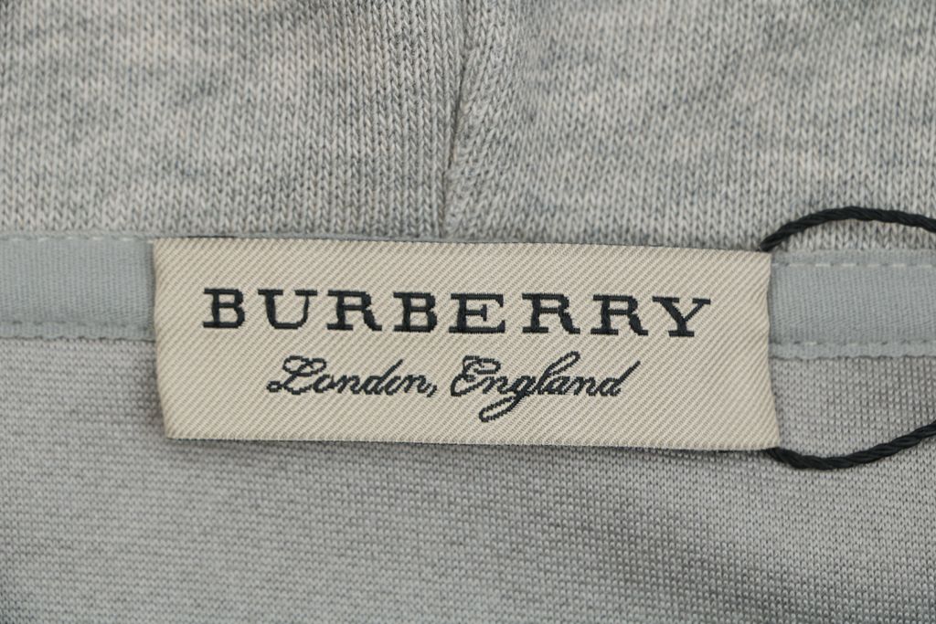 Burberry check flag print hooded jacket 400g double ply French terry digital direct print 32 count rib relaxed oversized hoodie streetwear sizes L-3XL