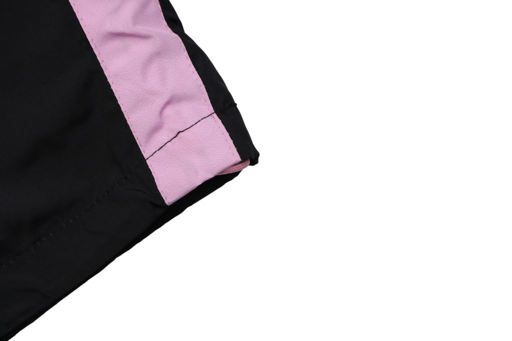 Supreme gradient track pants pink custom technical gradient fabric breathable mesh lining micro wrinkle texture multi panel unisex sports pants sizes S-XL