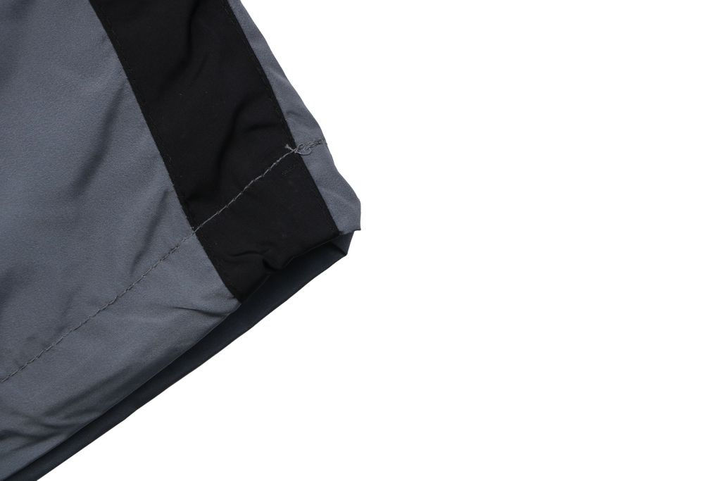 Supreme gradient track pants black custom technical gradient fabric breathable mesh lining micro wrinkle texture multi panel unisex sports pants sizes S-XL