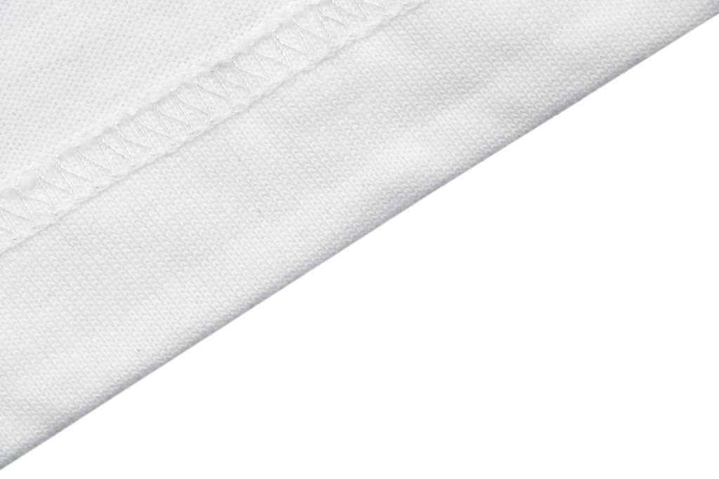 adidas KE3576 Trefoil embroidered long sleeve polo shirt white heavyweight 100 percent combed cotton contrast design tri color chest logo relaxed unisex top sizes S-XL