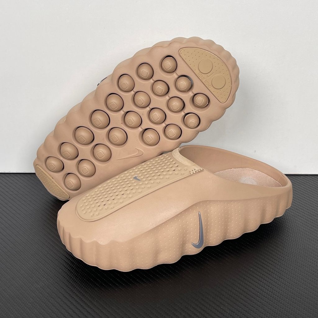Nike Mind 001 HQ4307-200 Hemp Sanddrift Pregame Mules