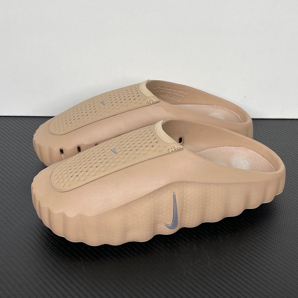 Nike Mind 001 HQ4307-200 Hemp Sanddrift Pregame Mules