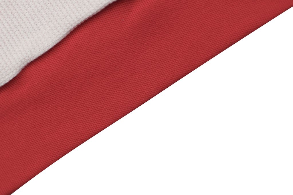 Supreme 24 applique embroidered letter hooded jacket red white heavyweight waffle knit thermal soft interior moisture management quick dry unisex hoodie sizes S-XL