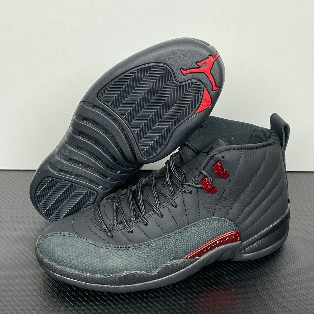 Air Jordan 12 Bloodline CT8013-003 Black Red Shoes