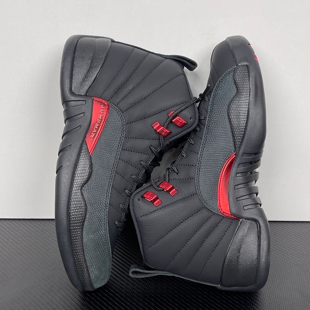 Air Jordan 12 Bloodline CT8013-003 Black Red Shoes