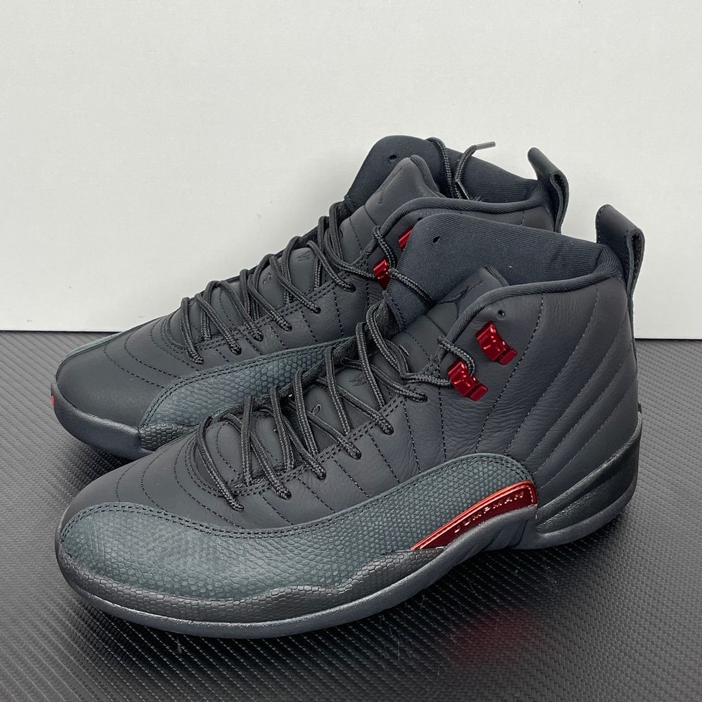 Air Jordan 12 Bloodline CT8013-003 Black Red Shoes