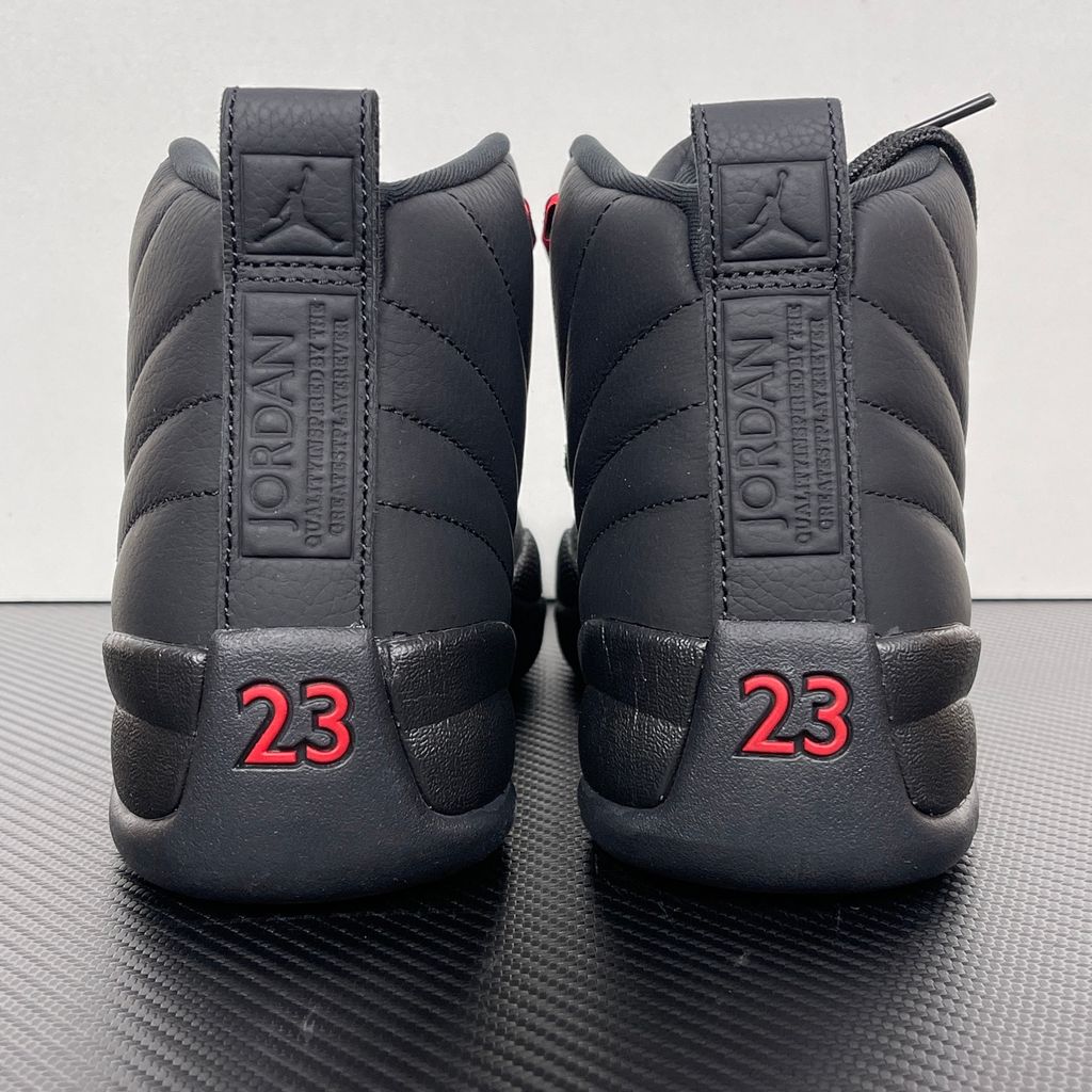 Air Jordan 12 Bloodline CT8013-003 Black Red Shoes