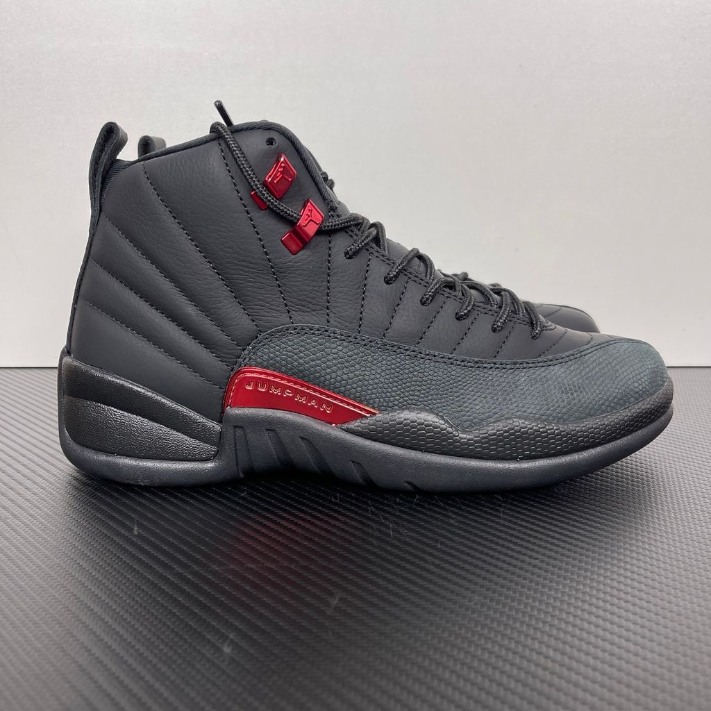 Air Jordan 12 Bloodline CT8013-003 Black Red Shoes