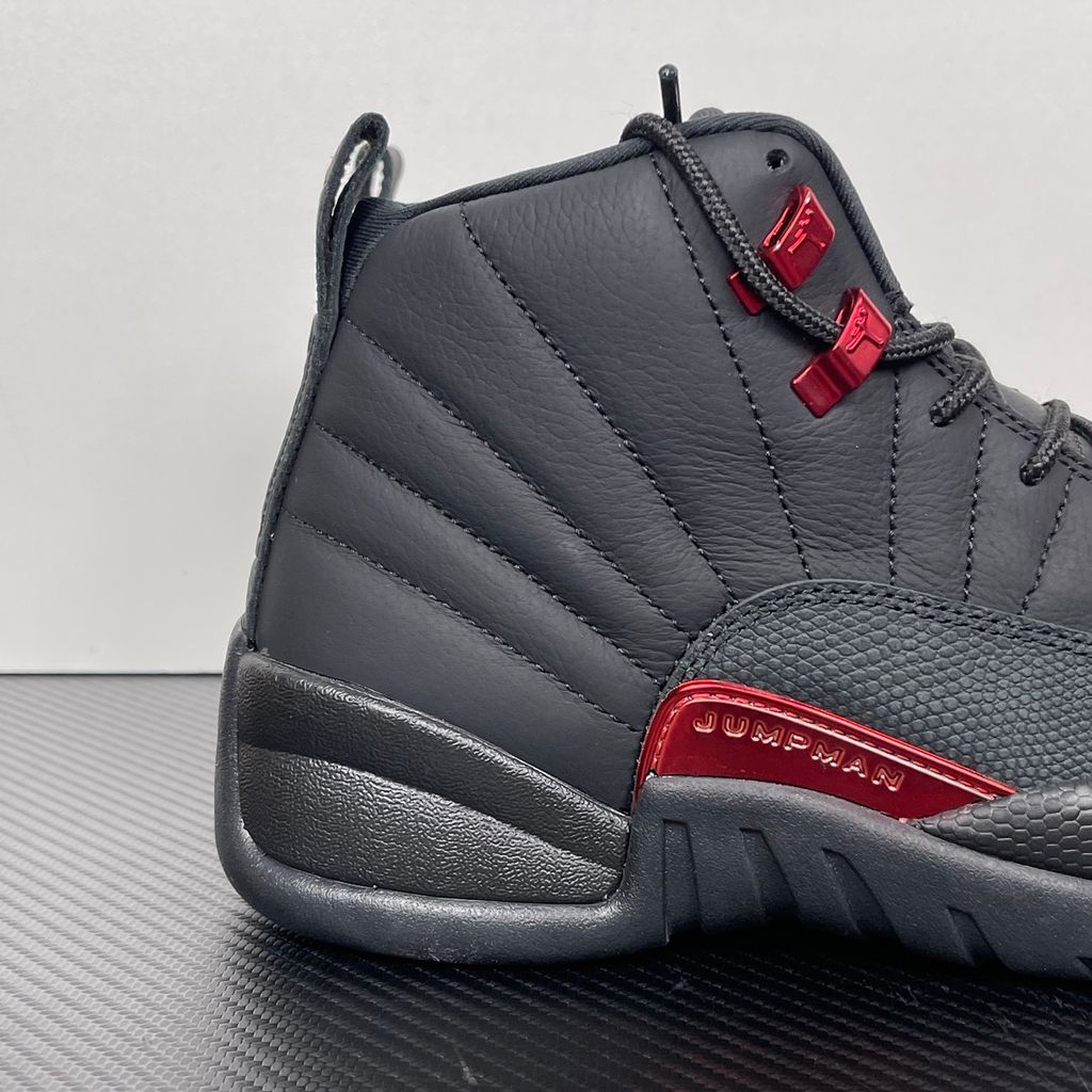 Air Jordan 12 Bloodline CT8013-003 Black Red Shoes