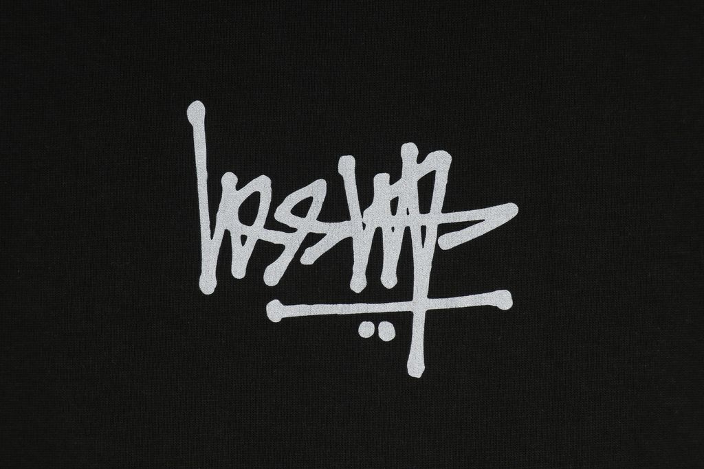 Stussy brand manifesto print long sleeve T-shirt 230g combed cotton digital direct print double washed relaxed fit graphic tee sizes S-XL