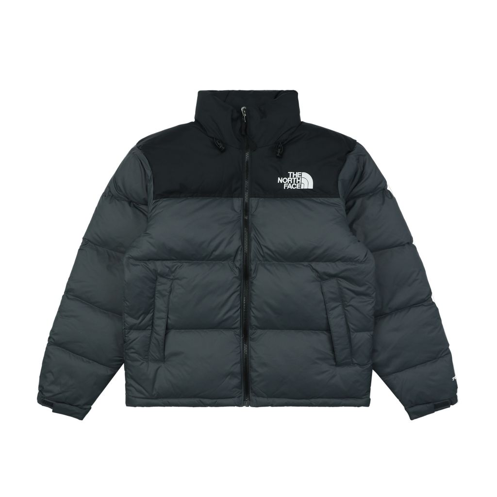 The North Face 1996 700 fill down jacket graphite grey 40D nylon water repellent windproof puffer 350g down fill YKK zipper sizes XS-XXL