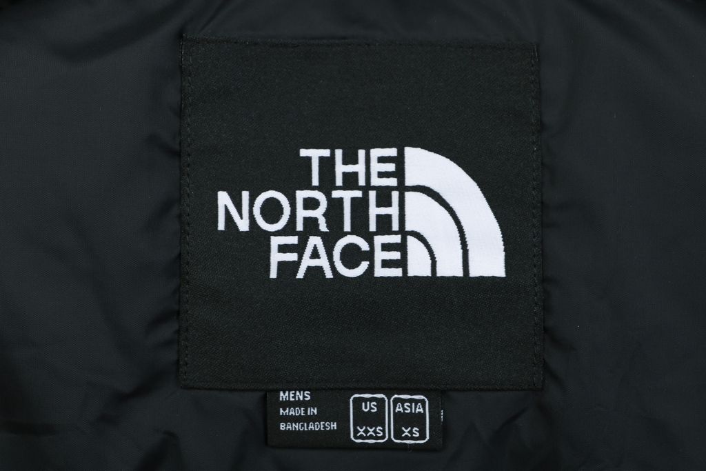 The North Face 1996 700 fill down jacket graphite grey 40D nylon water repellent windproof puffer 350g down fill YKK zipper sizes XS-XXL