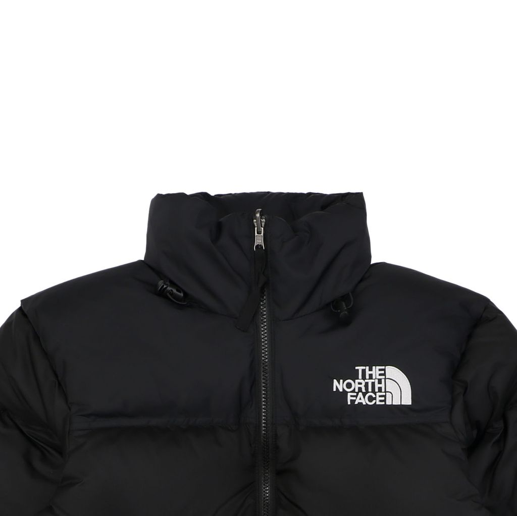 The North Face 1996 700 fill down jacket black 40D nylon water repellent wind resistant puffer 350g down fill YKK zipper sizes XS-XXL