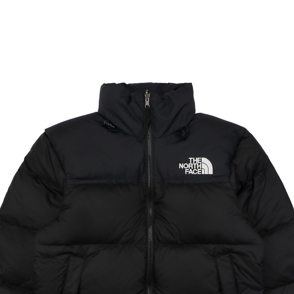 The North Face 1996 700 fill down jacket black 40D nylon water repellent wind resistant puffer 350g down fill YKK zipper sizes XS-XXL