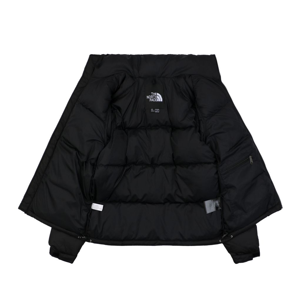 The North Face 1996 700 fill down jacket black 40D nylon water repellent wind resistant puffer 350g down fill YKK zipper sizes XS-XXL