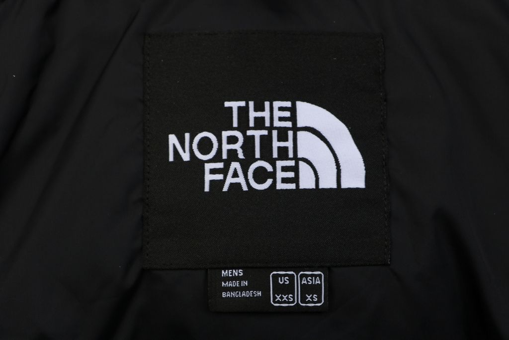The North Face 1996 700 fill down jacket black 40D nylon water repellent wind resistant puffer 350g down fill YKK zipper sizes XS-XXL