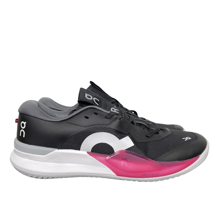 On THE ROGER Pro 3 Clay 3MG10802890 Black Pink Tennis Shoes