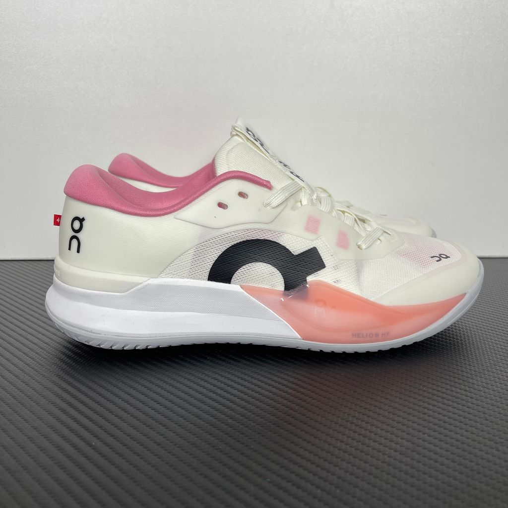 On THE ROGER Pro 3 Clay 3WG10736036 Ivory Magnolia Tennis Shoes