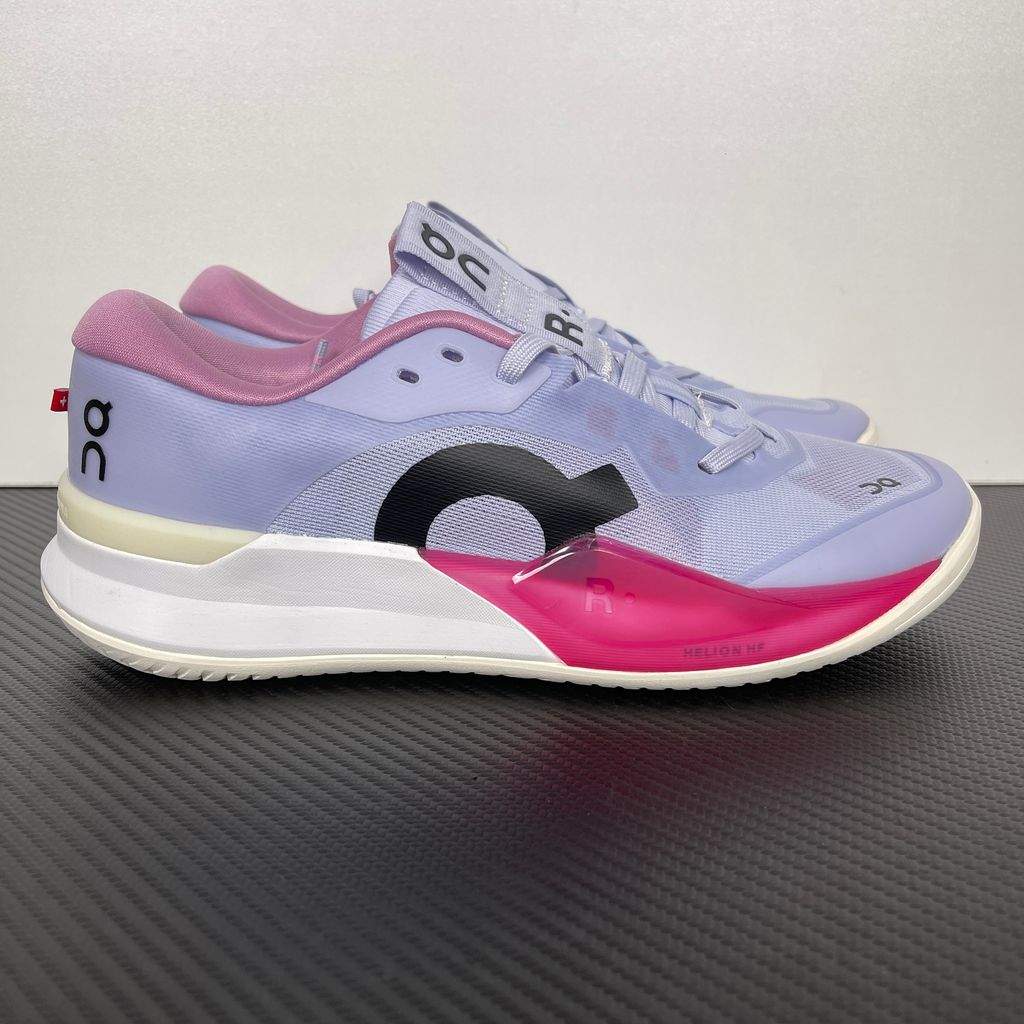 On THE ROGER Pro 3 Clay 3MG10804757 Thistle Pink Tennis Shoes
